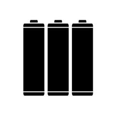Three batteries illustration