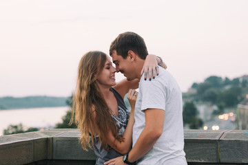 Fototapeta premium Couple in love.