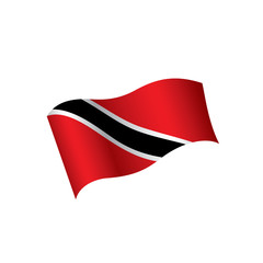 trinidad and tobago flag, vector illustration