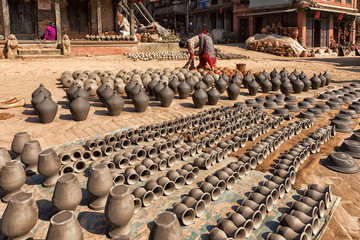 Pottery Square, Bhaktapur, Nepal