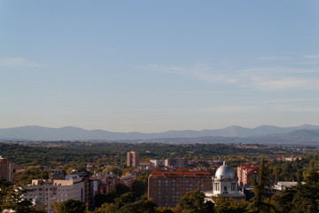 Panoramic view from the royal palace