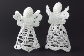 aniołki i gwiazda Christmas Boże Narodzenie © Agata