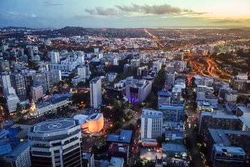 Gordijnen Luchtfoto van Auckland, Nieuw-Zeeland © daboost