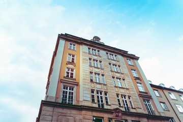 antique building view in Dresden, Germany