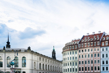 Fototapeta premium antique building view in Dresden, Germany