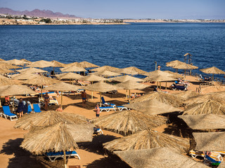 Sharm el-Sheikh beach resort in Sinai