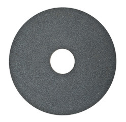 Abrasive circle isolated on white background