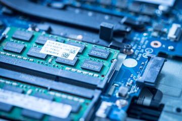 Computerplatine, Arbeitsspeicher, Reparatur