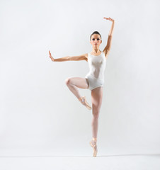 Fototapeta premium Ballerina (w wersji szarej)