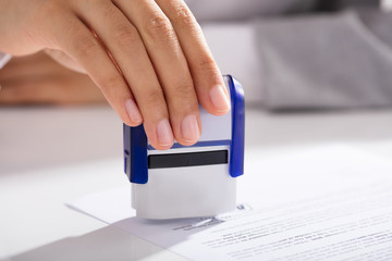 Person Approving Contract Form