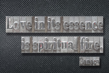 love essence Seneca