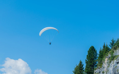 Gleitschirmfliegen in Österreich Mayrhofen in Zillertal