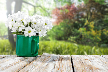 table background and spring time 