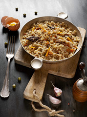 Homemade risotto