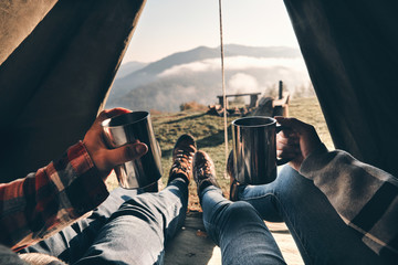 Fresh coffee to continue the adventure. 