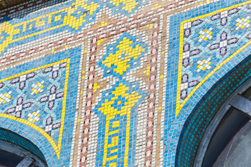 Beautiful Haji Yaqub Mosque in Dushanbe