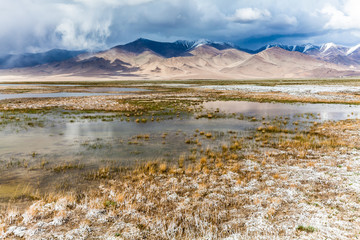 Nice view of Pamir in Tajikistan