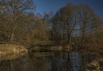 Bridge for biker near Malse river