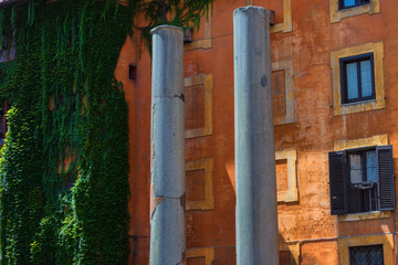 Impressionen aus Rom - Kontrastreiche Fassade