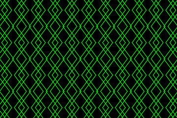 Simple striped background - green - vector pattern