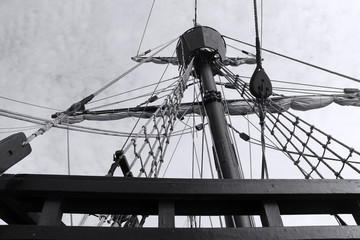 Old pirate ship photo