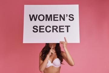 Woman is a secret.  