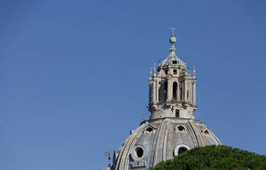 Fototapeta premium Church Dome on Blue Sky