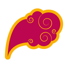 Asian cloud icon