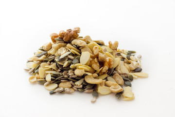 pumpkin sunflower seeds cashews