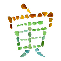 sea glass symbol
