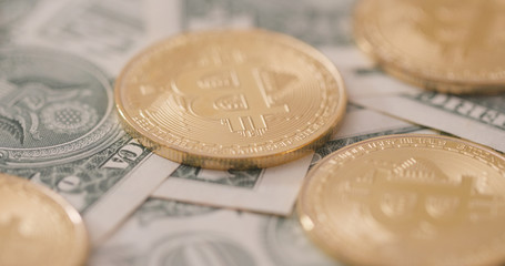 Bitcoin on US dollar