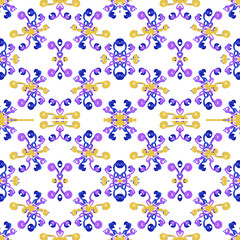 Decorative Ornate Seamless Pattern