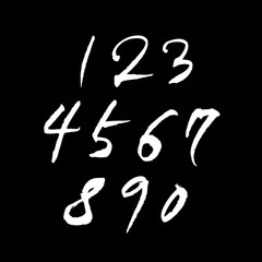 벡터 문자 / 손으로 쓴 글씨체