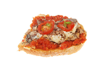 Sardine on toast