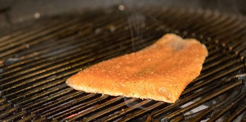grilled salmon