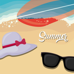 Obraz premium Summer season design