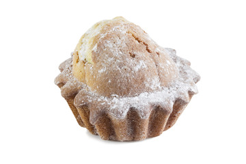 one big baked festive soft sweet cupcake