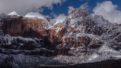 Clouds over Zion National Park