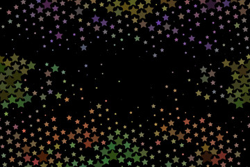 Abstract background with stars. Halftone effect.