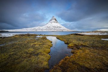 Kirkjufell is one of the beautiful mountains in Iceland