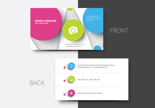 Simple Business Card Layouts 12