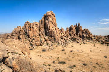 Felsformationen in der W&uuml;ste Gobi, Mongolei