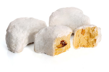 Cookies with powdered sugar