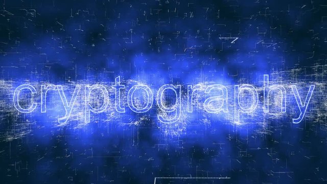 The data encryption. Ensuring the integrity, confidentiality, availability. The science of cryptography. Smooth flyby cameras in the matrix.