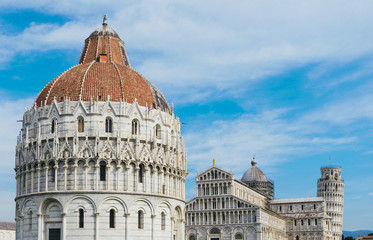 Fototapeta premium Piazza dei Miracoli in Pisa, Italy