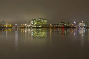 Foto op Plexiglas amsterdam by night © Menno