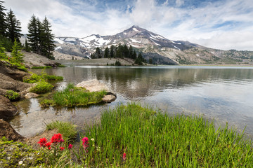 Green Lakes in Central Oregon