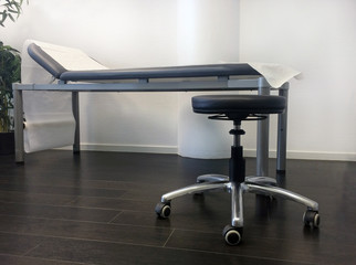 Inside the doctor's office