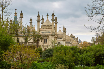 The Royal Pavilion at Brighton. East Sussex. England