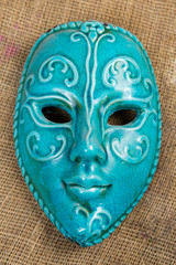 venecian mask, Ceramic souvenir